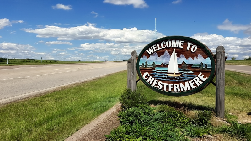 Welcome to Chestermere Sign