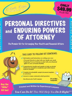 Personal Directives and Enduring Powers of Attorney